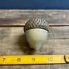 Ceramic Acorn - Silvery Green-Blue Specked - (A-1448)
