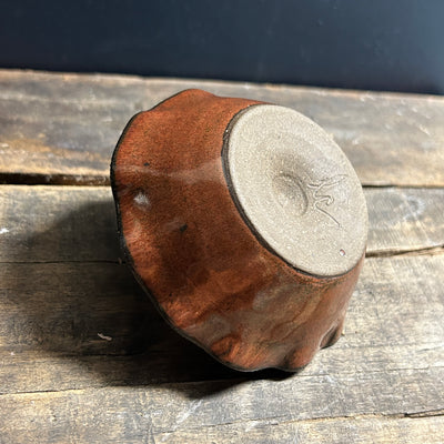Ring/Change Holder - Rusty Red/Brown