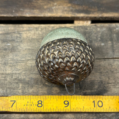 Ceramic Acorn - Silvery-Green Specked - (A-1458)